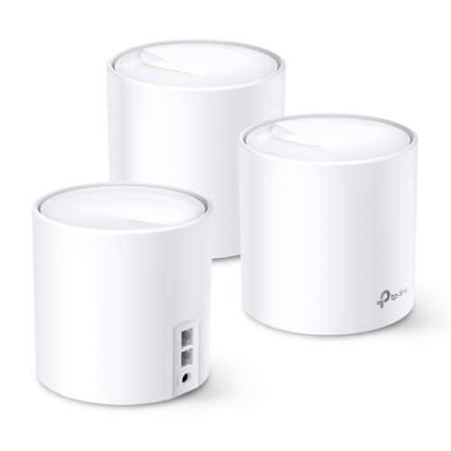 TP-LINK (DECO X20) Whole Home Mesh Wi-Fi 6 System, 3 Pack, Dual Band AX1800, OFDMA & MU-MIMO-1