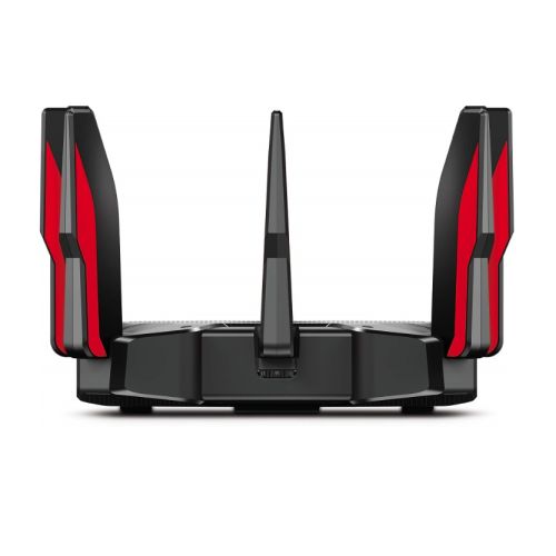 TP-LINK (Archer AX11000) AX11000 (1148+4804+4804) Wireless Tri-Band Wi-Fi 6 Gaming Router, 8-Port, 2.5Gbps WAN, MU-MIMO, USB 3.0 A&C-2