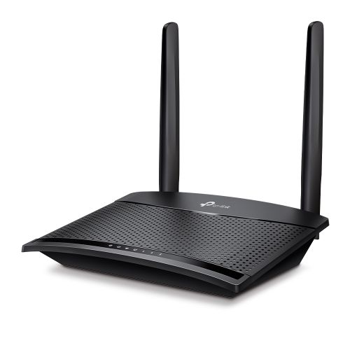 TP-LINK (TL-MR100) 300Mbps Wireless N 4G LTE Router, 1 LAN, 1 LAN/WAN, Detachable Antennas-1