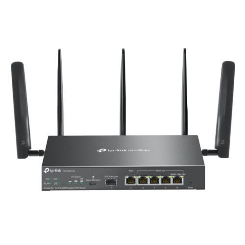 TP-LINK (ER706W-4G) Omada 4G+ Cat6 Dual Band AX3000 VPN Router, 6x GB Ports, Omada Mesh, High-Security VPN-2