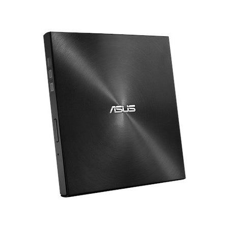 Asus (ZenDrive U9M) External Slimline DVD Re-Writer, USB-A / USB-C, 8x,  M-Disc Support, Cyberlink Power2Go 8, Black-1