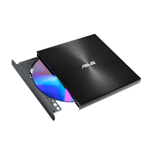 Asus (ZenDrive U9M) External Slimline DVD Re-Writer, USB-A / USB-C, 8x,  M-Disc Support, Cyberlink Power2Go 8, Black-3