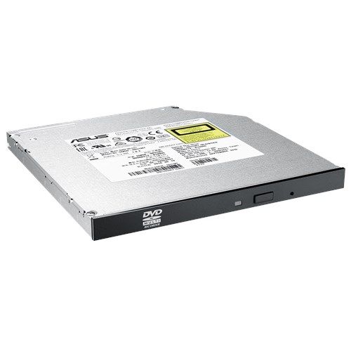 Asus  (SDRW-08U1MT) Ultra Slim DVD Re-Writer, SATA, 24x, 9.5mm High, M-DISC, OEM-2