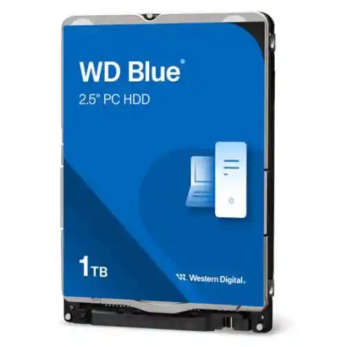 WD 2.5", 1TB, SATA3, Blue Mobile Hard Drive, 5400RPM, 128MB Cache, 7mm, OEM-0