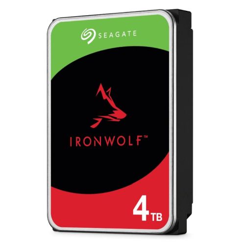 Seagate 3.5", 4TB, SATA3, IronWolf NAS Hard Drive, 5400RPM, 256MB Cache, 8 Drive Bays Supported, OEM-0