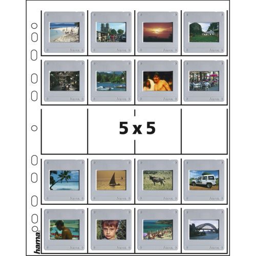 Hama Slide Sleeves, 20 Framed Slides in 5x5 cm Format, 25 pcs-3