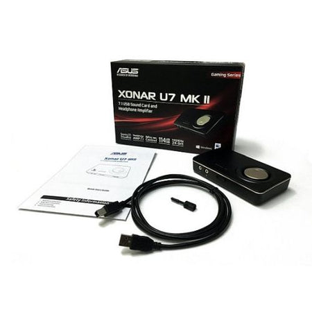 Asus XONAR U7 MKII  7.1 7.1 USB DAC with Headphone Amplifier, USB, Sonic Studio Software-5