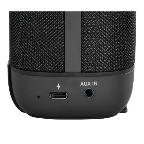 Hama Tube 3.0 Bluetooth/3.5mm Jack 3W Portable Loudspeaker, 600mAh Battery, Hanger, Black-5