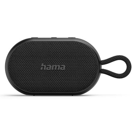 Hama Buddy 3.0 Bluetooth 6W Portable Loudspeaker, 1200mAh Battery, IPX7 Waterproof, Hands-Free, Hanging Loop, Black-2