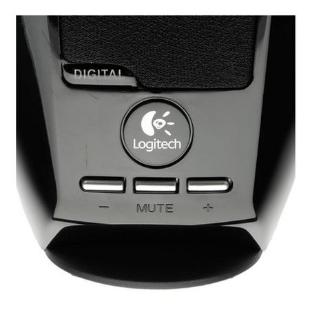 Logitech S150 2.0 Digital Speaker System, 5W RMS, Black, USB, Brown Box-1