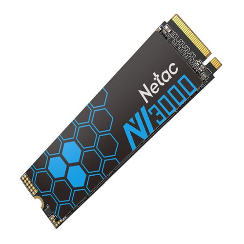 Netac 250GB NV3000 M.2 NVMe SSD, M.2 2280, PCIe3, 3D TLC NAND, R/W 3000/1400 MB/s, 95K/120K IOPS-0