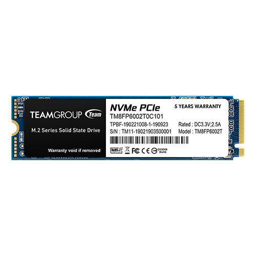 Team 2TB MP33 M.2 NVMe Gen3 SSD, M.2 2280, PCIe3, R/W 1800/1500 MB/s-0