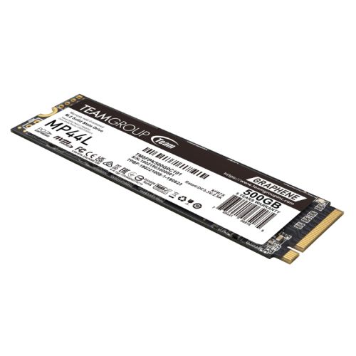 Team 500GB MP44L M.2 NVMe Gen4 SSD, M.2 2280, PCIe4, R/W 5000/2500 MB/s, Heat Dissipating Graphene Label-1