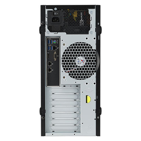 Asus (TS100-E11-PI4) Intel Xeon E Workload-Optimised Server, Intel C256, S 1200, 4x DDR4, 3x 3.25",  1x 2.25", 6 x SATA, 2x M.2, Dual GB LAN, 300W-3