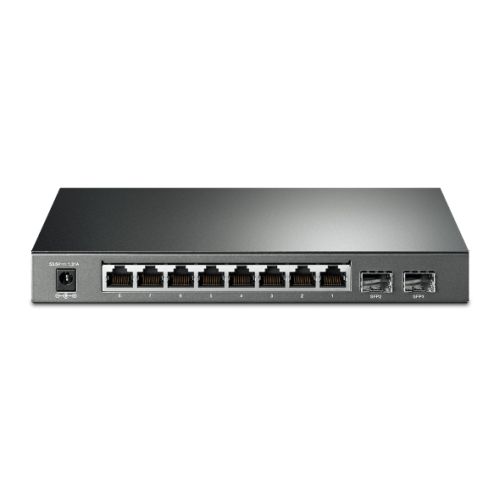 TP-LINK (SG2210P) JetStream 10-Port Gigabit Smart Switch with 8-Port PoE+, 2 SFP Ports, Desktop/Wall Mount-2