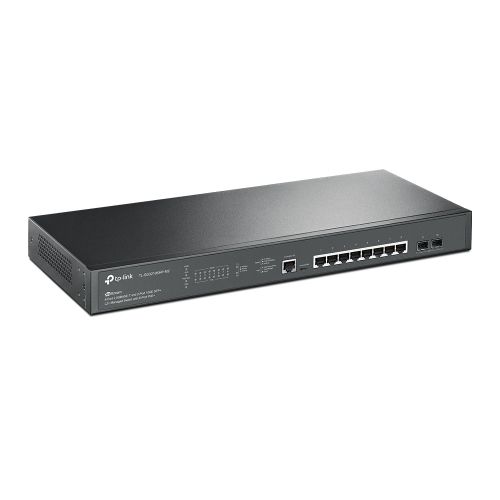 TP-LINK (SG3210XHP-M2) JetStream 8-Port 2.5GBASE-T and 2-Port 10GE SFP+ L2+ Managed Switch with 8-Port PoE+,Rackmountable-0