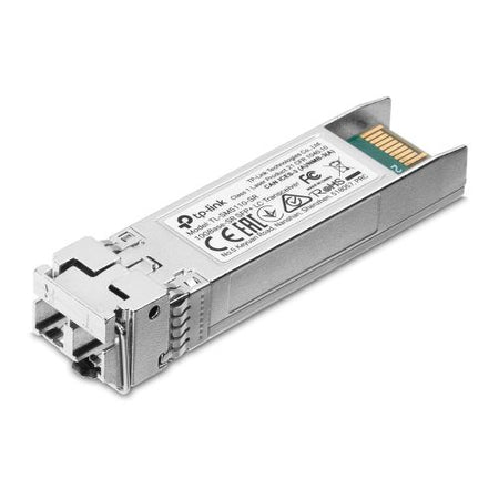 TP-LINK (SM5110-SR) 10GBase-SR SFP+ LC Transceiver, Hot-Pluggable, DDM Support, 850 nm-0