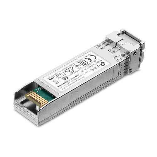 TP-LINK (SM5110-SR) 10GBase-SR SFP+ LC Transceiver, Hot-Pluggable, DDM Support, 850 nm-1