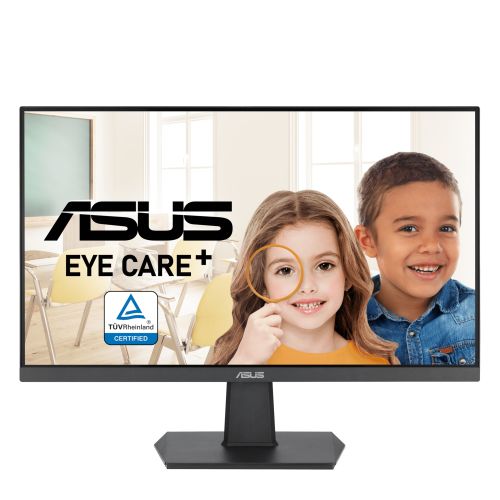 Asus 23.8" Frameless Eye Care Gaming Monitor (VA24EHF), IPS, 1920 x 1080, 1ms, 100Hz, Adaptive-Sync, VESA-2