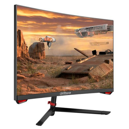 Dahua 27" Curved Gaming Monitor (DHI-LM27-E230C), 1920 x 1080, 1ms, 2 HDMI, DP, 180Hz, DCR Intelligent Processing, VESA-1