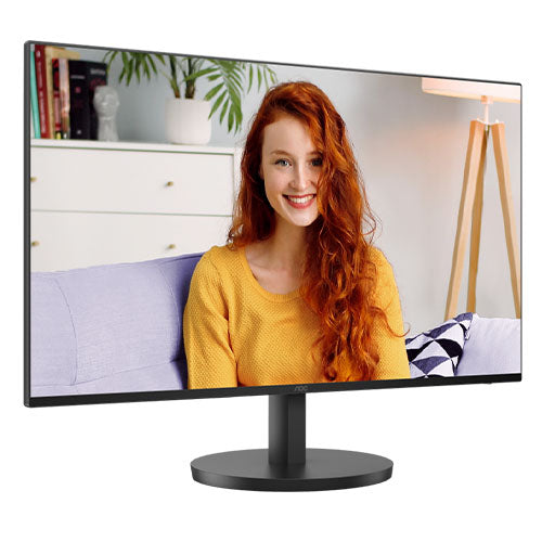 AOC 27" 3-Side Frameless Monitor (27B3HA2), 1920 x 1080, 1ms, VGA, HDMI, 100Hz, VESA-0