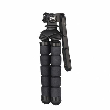 Hama (Flex) Phone/GoPro Mini-Tripod, 14cm Max Height, 360° Bendable Legs, Adjustable Centre Column-2