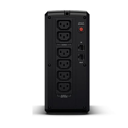 CyberPower UT 1050VA Line Interactive Tower UPS, 630W, LED Indicators, 6x IEC, AVR Energy Saving, Up to 1Gbps Ethernet-2