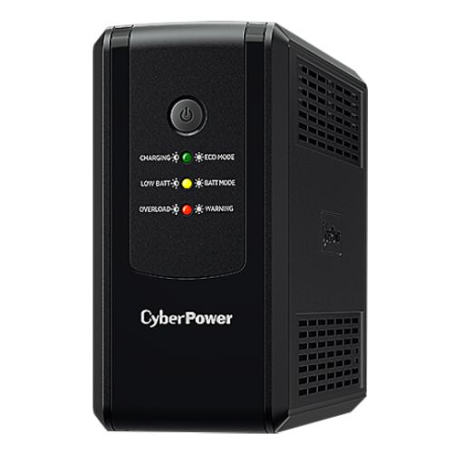 CyberPower UT 800VA Line Interactive Tower UPS, 400W, LED Indicators, 4x UK Plug, AVR Energy Saving-0