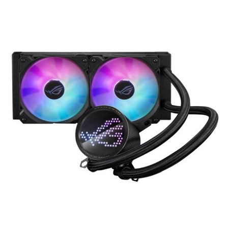 Asus ROG Ryuo III 240 ARGB 240mm Liquid CPU Cooler, 8th Gen Asetek Pump, 2 x ARGB Fans, Anime Matrix LED Display-0