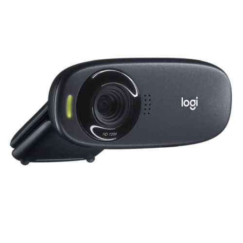 Logitech C310 HD Webcam, 1.2MP, 720p/30fps, Mic, Widescreen, Auto Light Correction, Mounting Clip-3