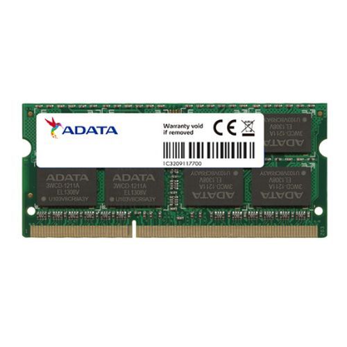 ADATA 8GB, DDR3L, 1600MHz (PC3-12800), CL11, SODIMM Memory *Low Voltage 1.35V* - X-Case UK T/A ROG