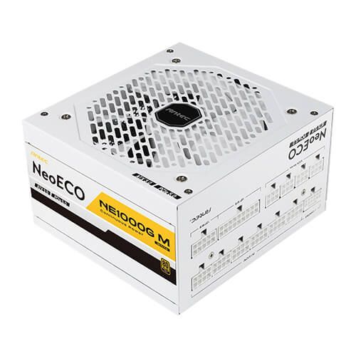 Antec 1000W NeoECO NE1000GM PSU, Fully Modular, FDM Fan, 80+ Gold, ATX 3.0, PCIe 5.0, Zero RPM Manager, Compact Design, White-1