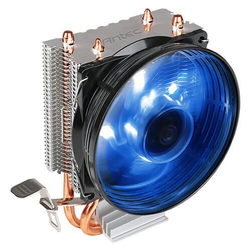 Antec A30 PRO Heatsink & Fan, Intel & AMD Sockets, Blue LED Fan, 95W TDP-1