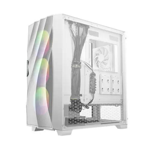 Antec DF700 FLUX RGB Gaming Case w/ Glass Window, ATX, 5 x Fans (3 Front ARGB), Advanced Ventilation, White - X-Case UK T/A ROG