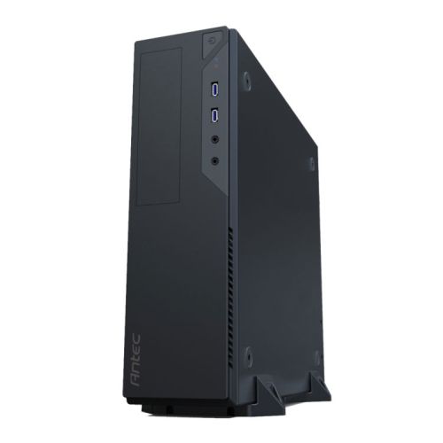 Antec VSK2000-U3 Micro ATX Slimline Desktop Case, TFX PSUs Only, 9.2cm Fan, USB 3.0, Tool-less, Black-0