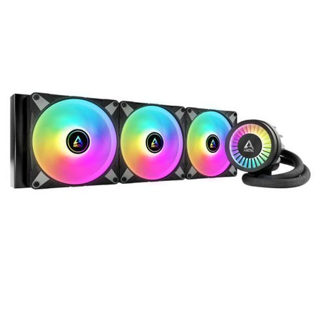 Arctic Liquid Freezer III A-RGB 420mm Liquid CPU Cooler, P14 PWM PST ARGB Fans & ARGB PWM Controlled Pump, Black - Rusty Old Gamers