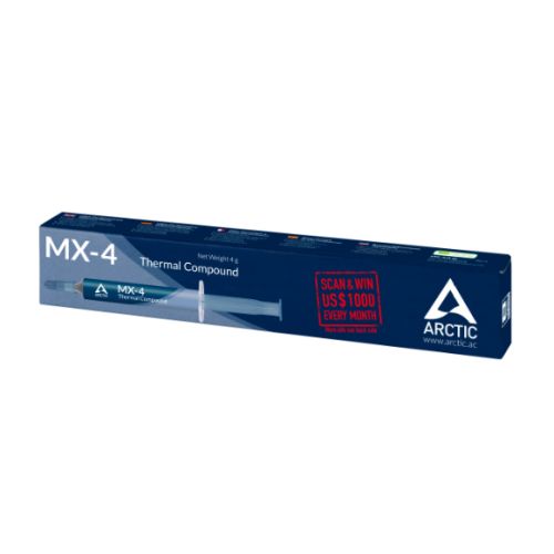 Arctic MX-4 Thermal Compound, 4g Syringe, 8.5W/mK - X-Case UK T/A ROG