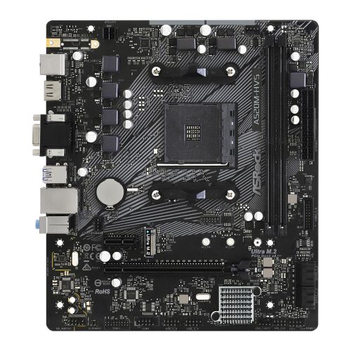 Asrock A520M-HVS, AMD A520, AM4, Micro ATX, 2 DDR4, VGA, HDMI, M.2 - X-Case UK T/A ROG