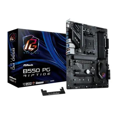 Asrock B550 PHANTOM GAMING RIPTIDE, AMD B550, AM4, ATX, 4 DDR4, HDMI, XFire, 2.5GB LAN, RGB, 2x M.2 - X-Case UK T/A ROG