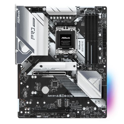 Asrock B650 PRO RS, AMD B650, AM5, ATX, 4 DDR5, HDMI, DP, 2.5G LAN, PCIe4, RGB, 3x M.2 - X-Case UK T/A ROG