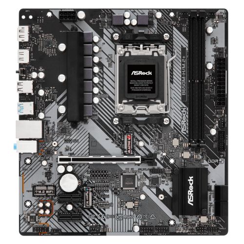 Asrock B650M-H/M.2+, AMD B650, AM5, Micro ATX, 2 DDR5, HDMI, DP, GB LAN, PCIe4, 2x M.2 - X-Case UK T/A ROG