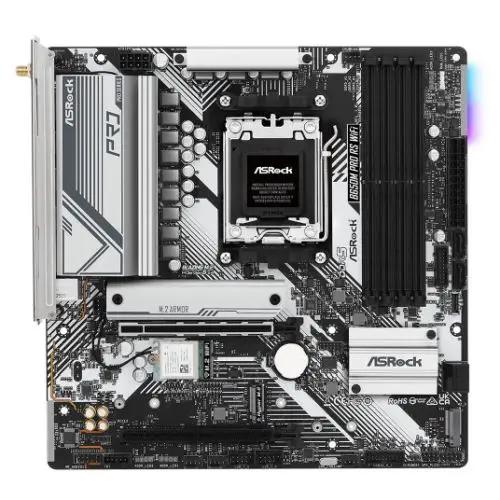 Asrock B650M PRO RS WIFI, AMD B650, AM5, Micro ATX, 4 DDR5, HDMI, DP, 2.5G LAN, Wi-Fi 6E, PCIe4, RGB, 3x M.2 - X-Case UK T/A ROG