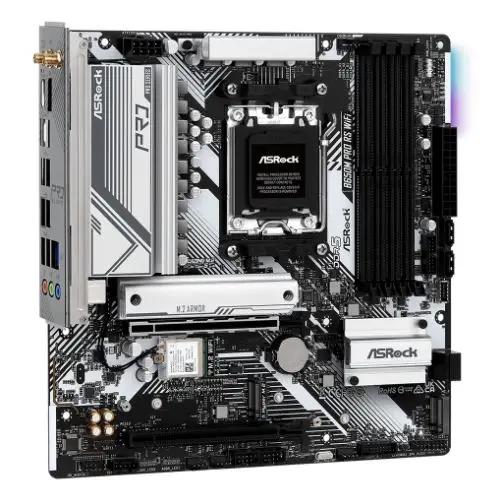 Asrock B650M PRO RS WIFI, AMD B650, AM5, Micro ATX, 4 DDR5, HDMI, DP, 2.5G LAN, Wi-Fi 6E, PCIe4, RGB, 3x M.2 - X-Case UK T/A ROG