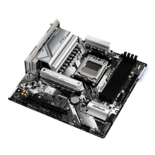 Asrock B650M PRO RS WIFI, AMD B650, AM5, Micro ATX, 4 DDR5, HDMI, DP, 2.5G LAN, Wi-Fi 6E, PCIe4, RGB, 3x M.2 - X-Case UK T/A ROG