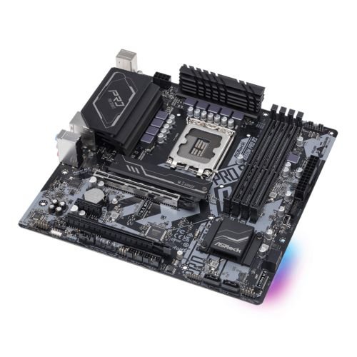 Asrock B660M PRO RS, Intel B660, 1700, Micro ATX, 4 DDR4, HDMI, DP, PCIe4, RGB, 2x M.2 - X-Case UK T/A ROG