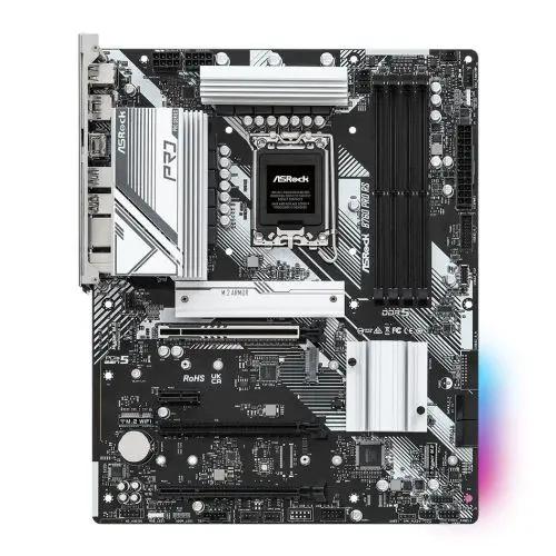 Asrock B760 PRO RS, Intel B760, 1700, ATX, 4 DDR5, HDMI, DP, eDP, 2.5G LAN, PCIe5, 3x M.2, RGB - X-Case UK T/A ROG