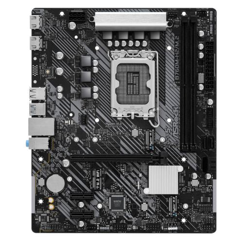 Asrock B760M-H2/M.2, Intel B760, 1700, Micro ATX, 2 DDR5, 2 HDMI, 2.5G LAN, PCIe4, 2x M.2 - X-Case UK T/A ROG