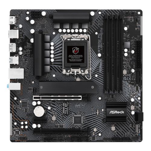 Asrock B760M PG LIGHTNING/D4, Intel B760, 1700, Micro ATX, 4 DDR4, HDMI, DP, GB LAN, PCIe4, 2x M.2 - X-Case UK T/A ROG