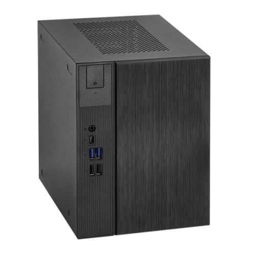 Asrock DeskMeet X300 Barebone PC, Mini ITX, AM4 (X300), DDR4 DIMM, 2x SATA, 1x M.2, VGA, HDMI, DP, USB-C, 500W PSU - No CPU, RAM, HDD or O/S - X-Case UK T/A ROG