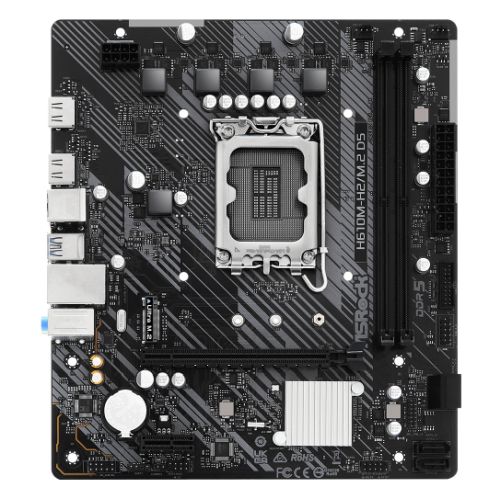 Asrock H610M-H2/M.2 D5, Intel H610, 1700, Micro ATX, 2 DDR5, 2 HDMI, GB LAN, PCIe4, 1x M.2 - X-Case UK T/A ROG